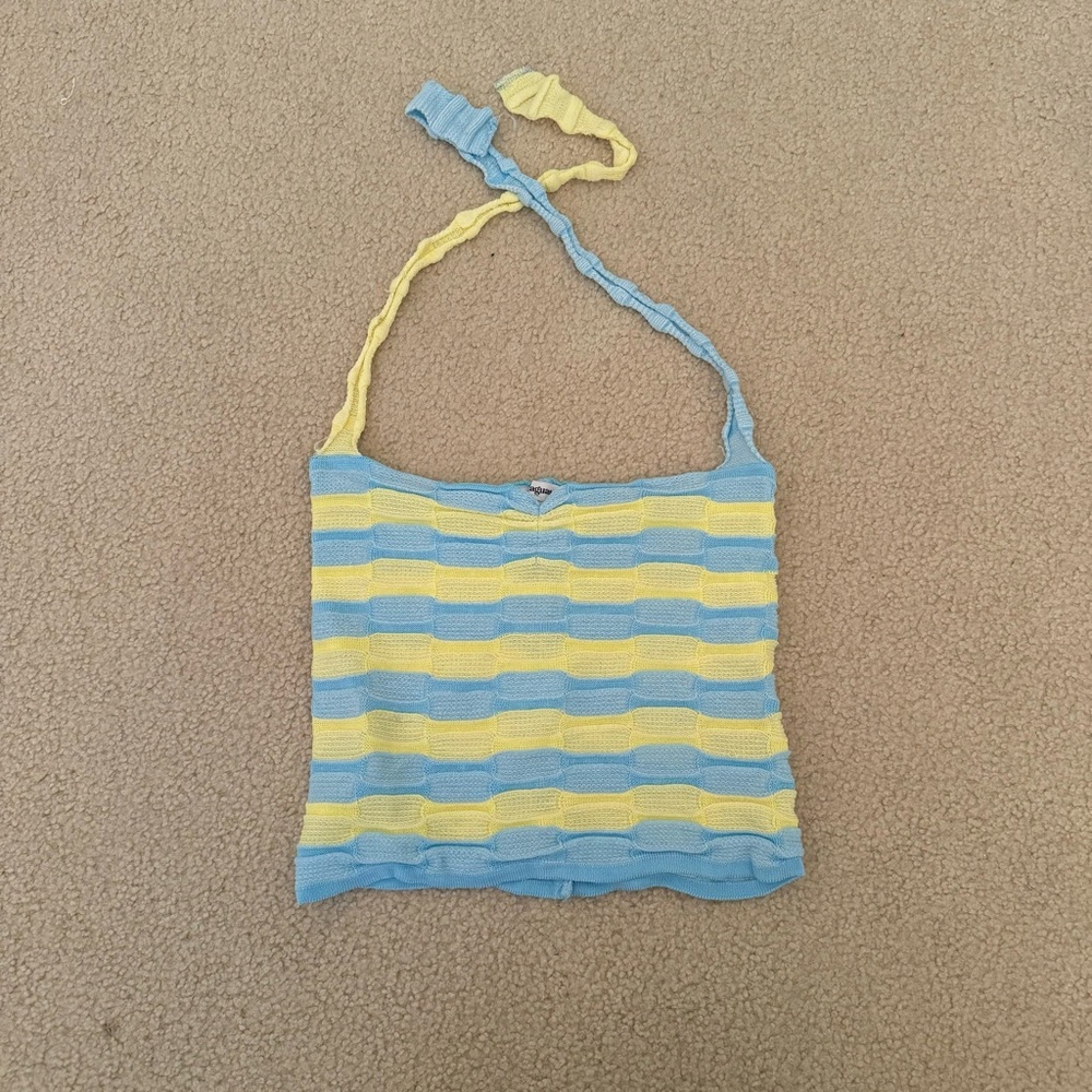 Gimaguas alys ete top blue and yellow